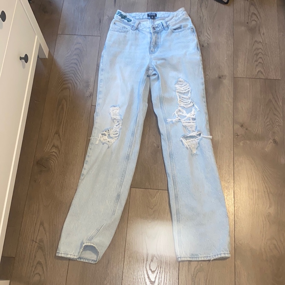 pacsun playboy mid rise boyfriend jeans